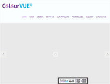 Tablet Screenshot of colourvue.com.my